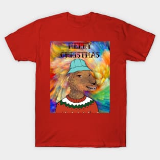 Christmas Llama T-Shirt